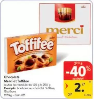 Merci - Chocolats