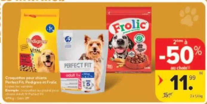 Croquettes pour chiens Perfect Fit