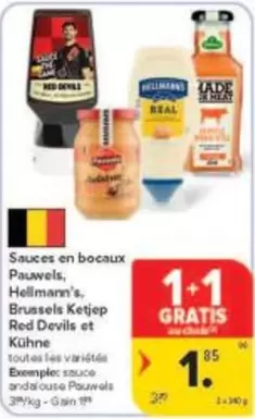 Real - Sauces en bocaux