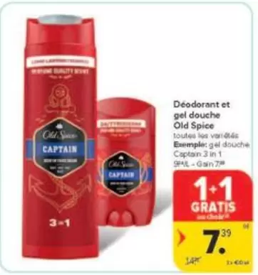 As - Deodorant et gel douche