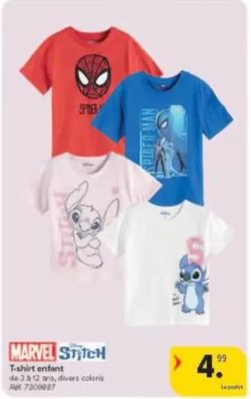 Marvel - T-shirt enfant