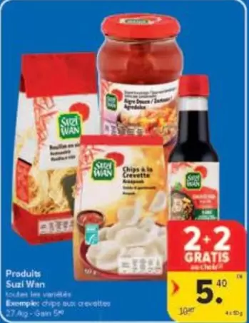 Produits Suzi Wan