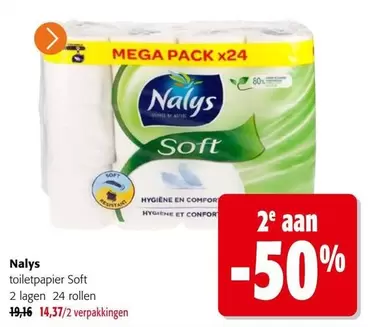 Mega - toiletpapier Soft 2 lagen