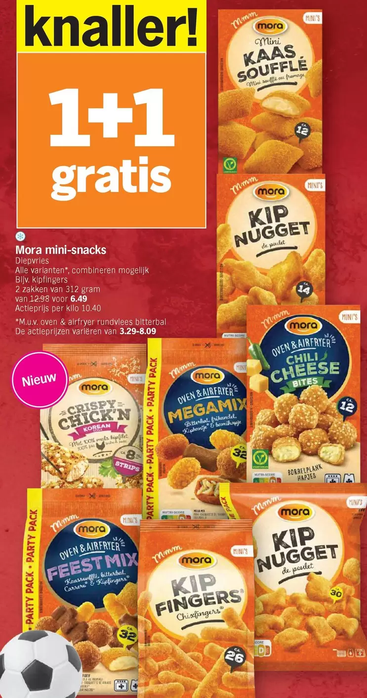 De - Mora mini-snacks