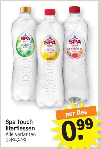 Spa Touch literflessen
