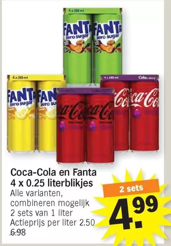 Coca Cola - Coca-Cola en Fanta