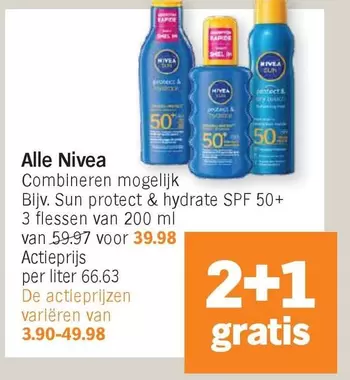 De - Sun protect & hydrate SPF 50