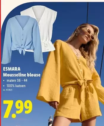 Mousseline blouse