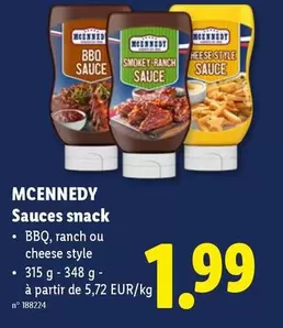 Bbq - Sauces snack