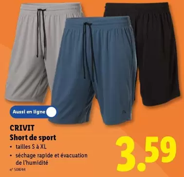 De - Short de sport