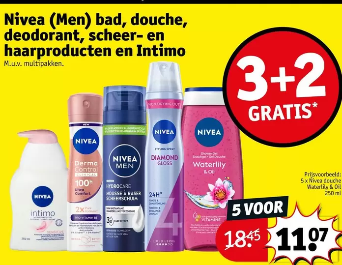 De - bad, douche, deodorant, scheer- en haarproducten
