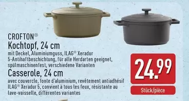 Kochtopf, 24 cm / Casserole, 24 cm