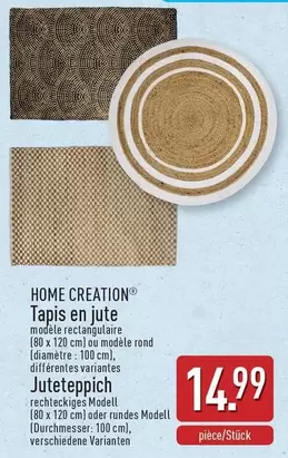 Tapis en jute / Juteteppich
