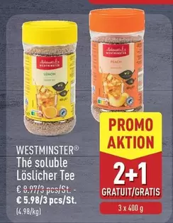 Thé soluble Lösliches Tee