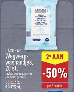 De - Wegwerp-washandjes