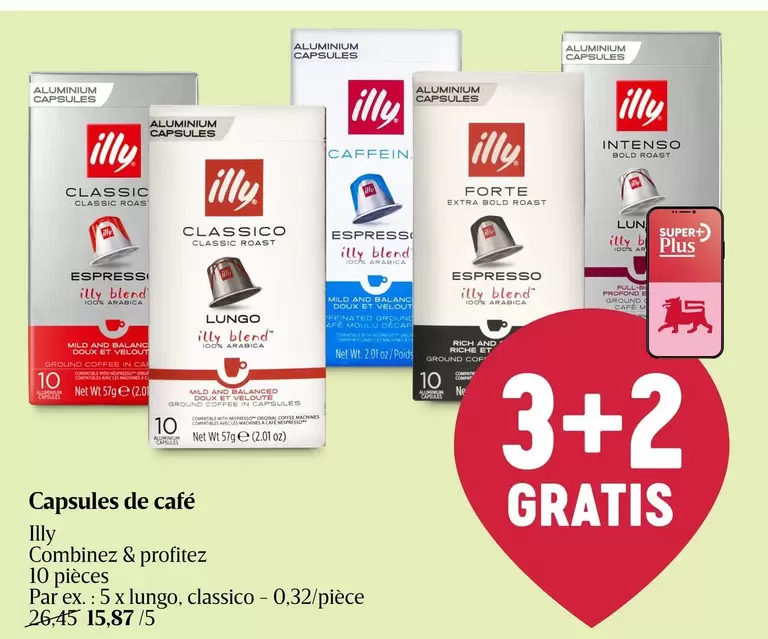 Extra - Capsules de café