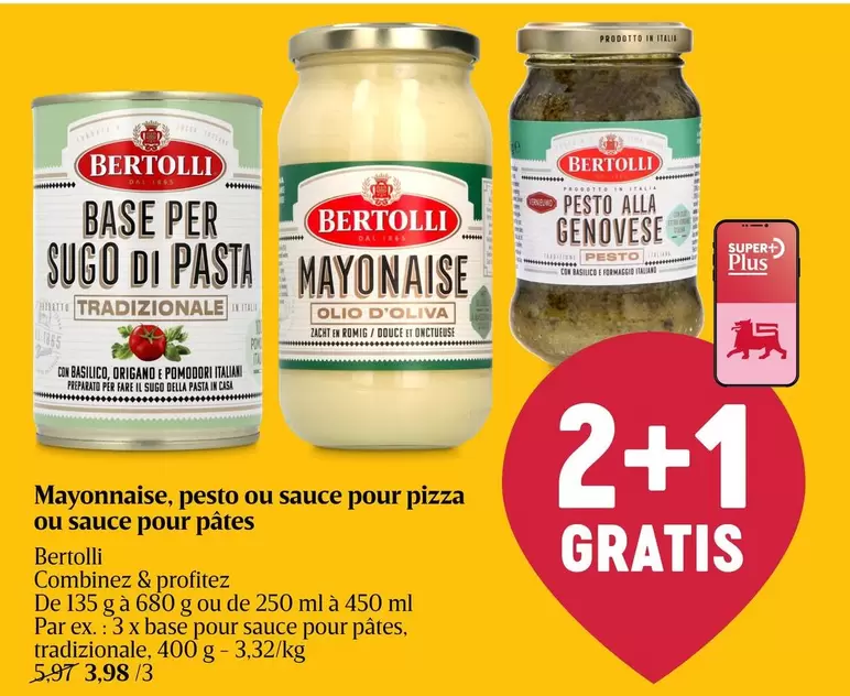 De - Base per sugo di pasta, Mayonnaise, Pesto alla genovese