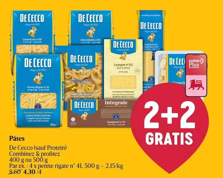 De - Pâtes