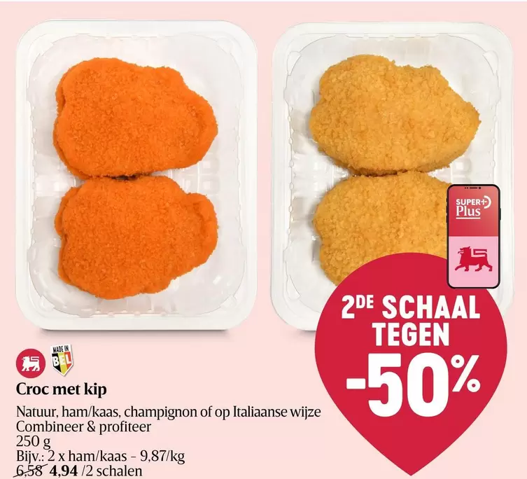 De - Croc met kip