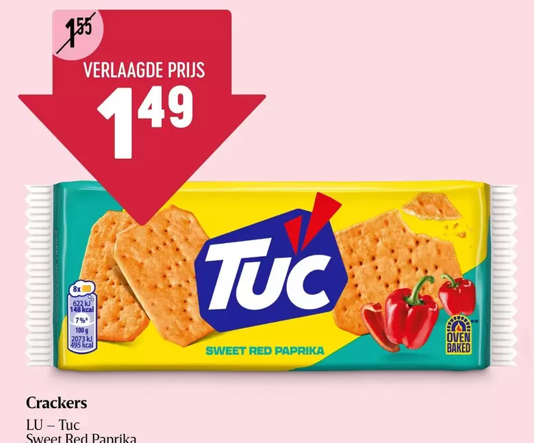 Red - Crackers Sweet Paprika