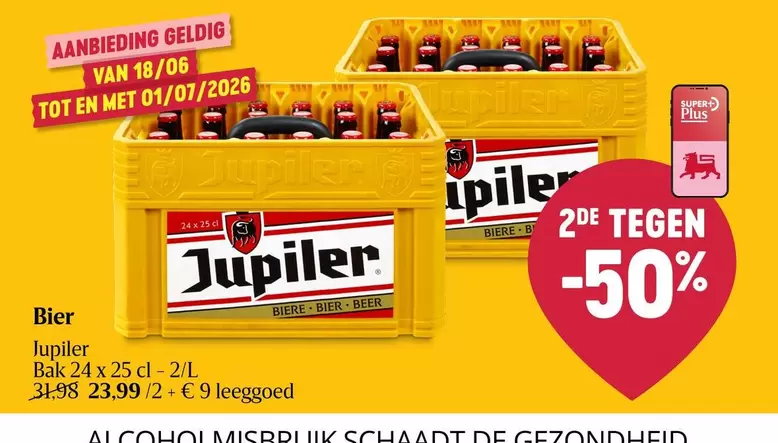 Jupiler - Bier Bak 24 x 25 cl