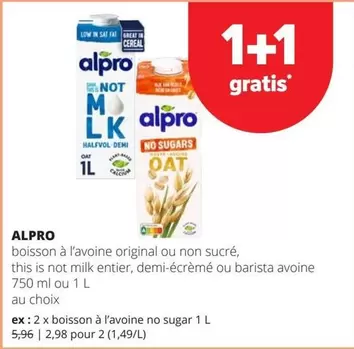 Cat - boisson à l'avoine original ou non sucré