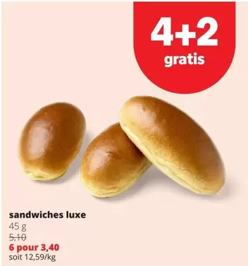 Sandwiches Luxe
