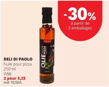 De - Huile Pour Pizza