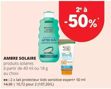 After - Produits Solaires