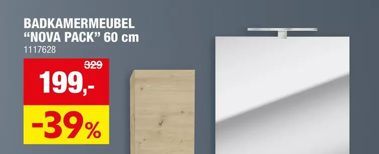 BADKAMERMEUBEL "NOVA PACK" 60 cm 1117628