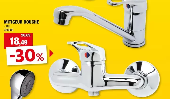 Nu - MITIGEUR DOUCHE
