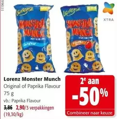 Monster -  Munch Original of Paprika Flavour