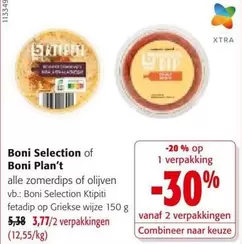Boni Plan't alle zomerdips of olijven
