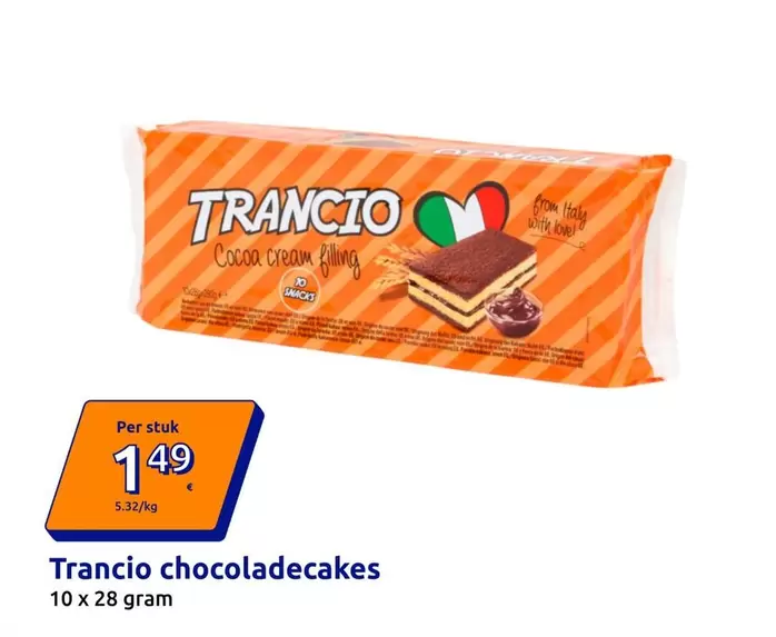 Be - Trancio chocoladecakes