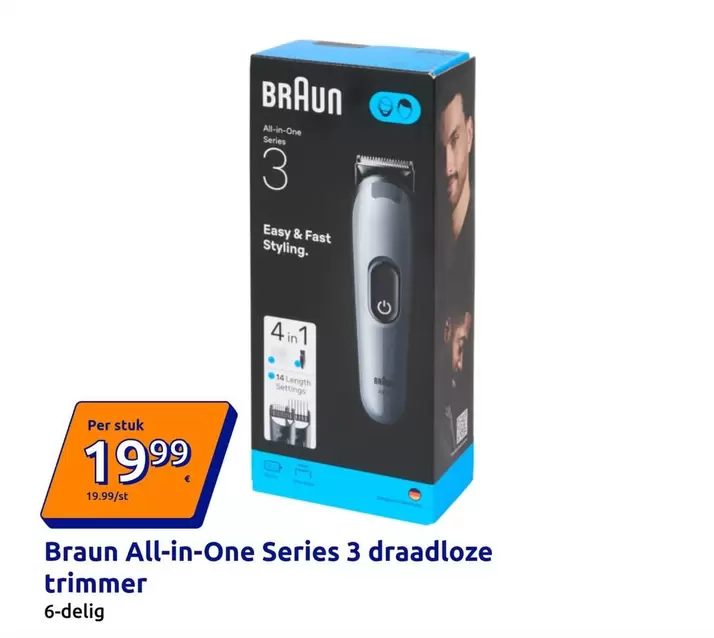 All-in-One Series 3 draadloze trimmer