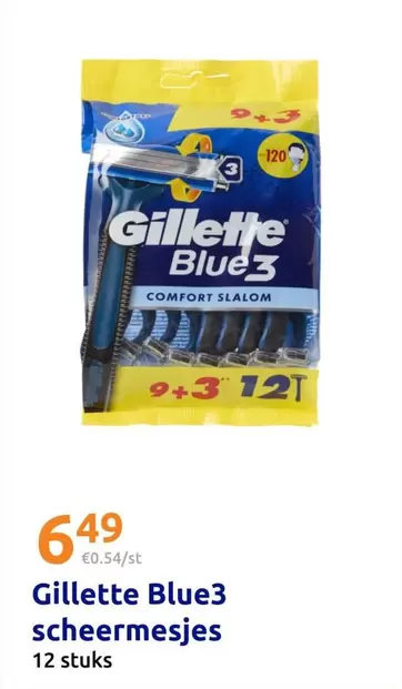 Blue3 scheermesjes