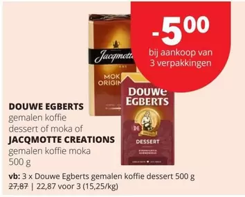Origin - Gemalen Koffie Dessert Of Moka