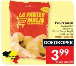 De - Panier Malin Aardappelen