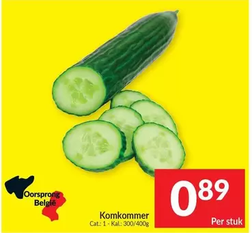 Cat - Komkommer