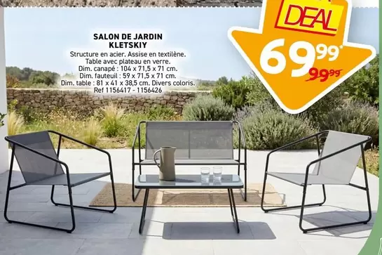 De - SALON DE JARDIN KLETSKIY