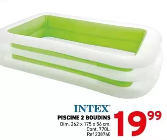 Intex - PISCINE 2 BOUDIN