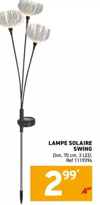 LAMPE SOLAIRE SWING