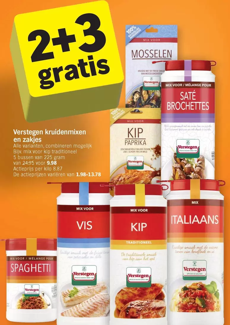 Mix - Verstegen Kruidenmixen en zakjes