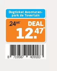 Park - Dagticket Avonturenpark de Tovertuin