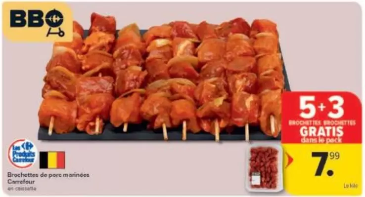 De - Brochettes de porc marin
es
