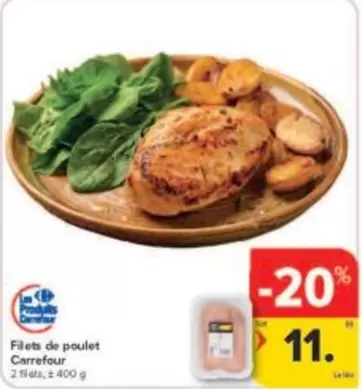 De - Filets de poulet