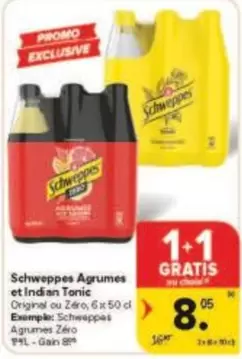 Indian - Agrumes et  Tonic Original ou Zéro