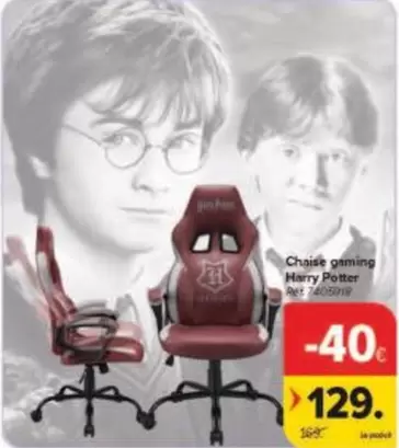 Harry Potter - Chaise gaming Ref 74050918
