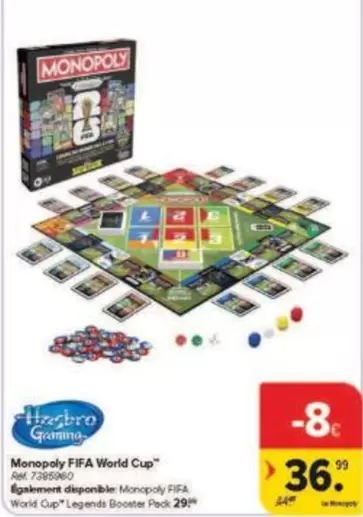Monopoly -  FIFA World Cup Legends Booster Pack