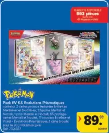 Pokemon - Pack EV 8.5 Évolutions Prismatiques